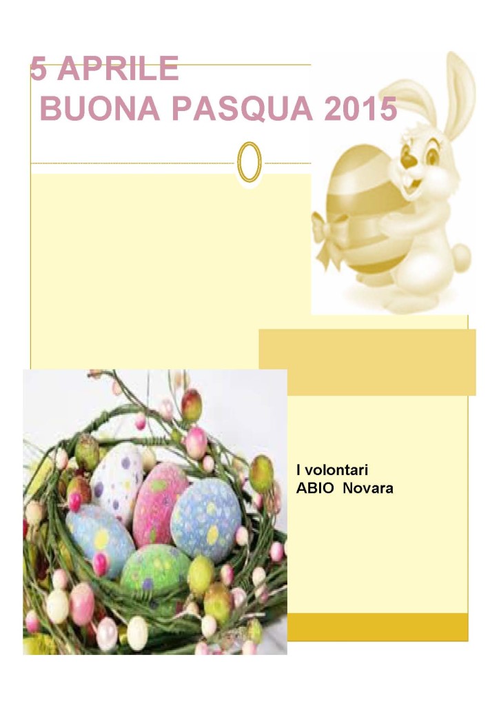 BUONA PASQUA